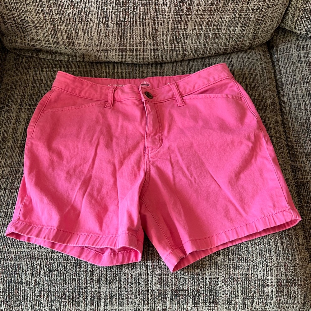 Pink St. John’s Bay Shorts
